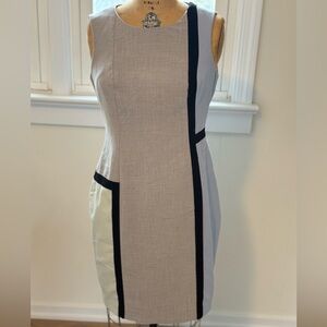 Calvin Klein Colorblock Midi Dress